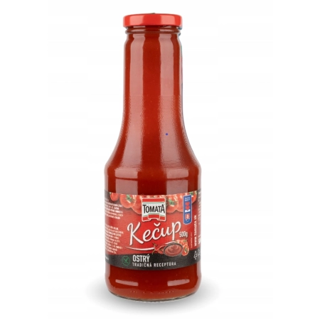 Ketchup pikantny 500g pasteryzowany TOMATA
