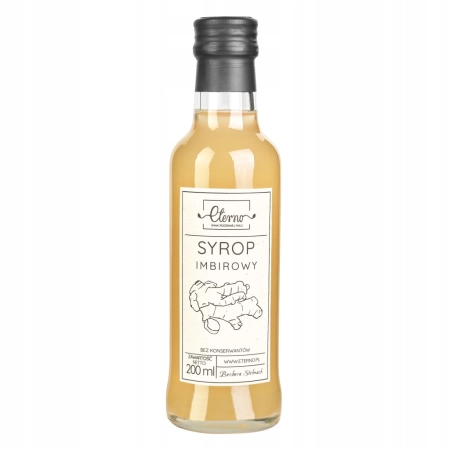 Syrop imbirowy , bez konserwantów 200 ml Eterno Bacówka