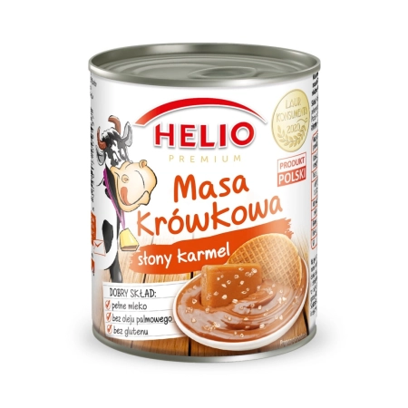 HELIO MASA KRÓWKOWA SŁONY KARMEL 400G