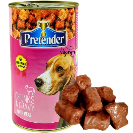 Pretender karma mokra cielęcina 1,25 kg