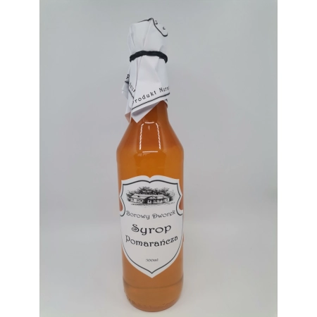 Syrop Pomarańcza 500ml Borowy Dworek