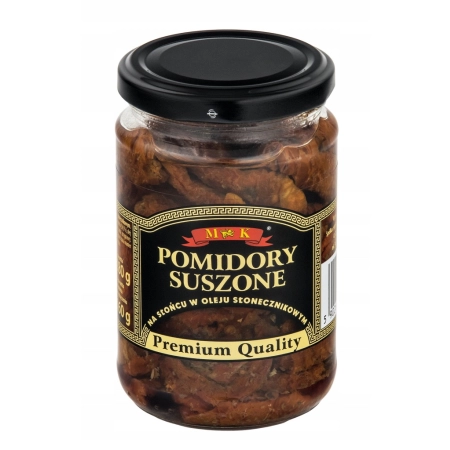 Pomidory suszone na słońcu w oleju słonecznikowym MK 280 g