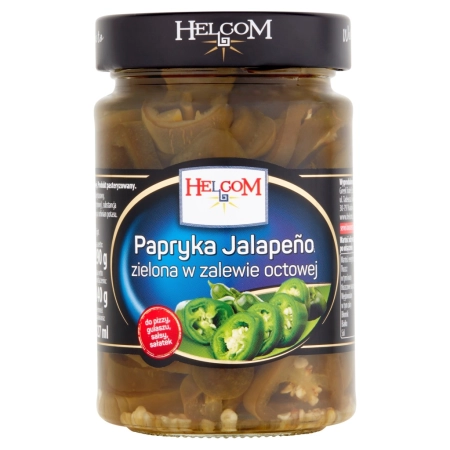 Helcom Papryka Jalapeno zielona w zalewie octowej