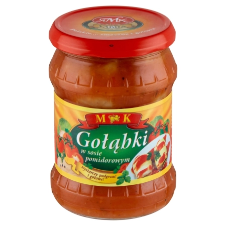 Gołąbki w sosie pomidorowym 500g MK słoik