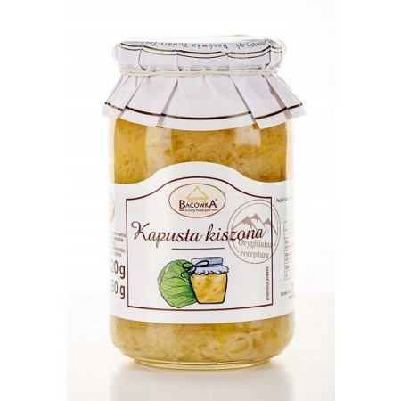 Kapusta kiszona 850G BACÓWKA