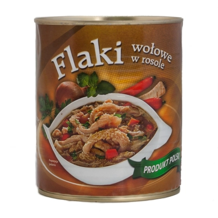 Flaki wołowe w rosole 800 g MK