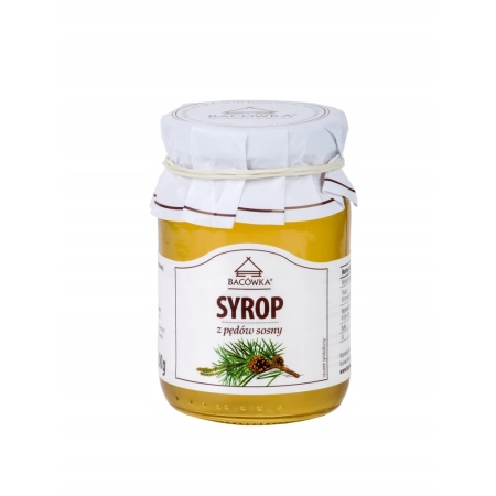 SYROP Z PĘDÓW SOSNY 200g BACÓWKA