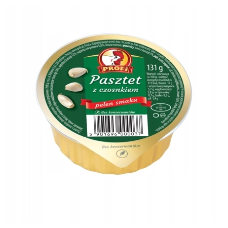 PROFI PASZTET Z CZOSNKIEM 131G