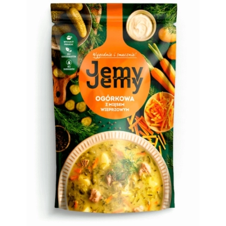 Jemy zupa ogórkowa Z MIĘSEM 450g