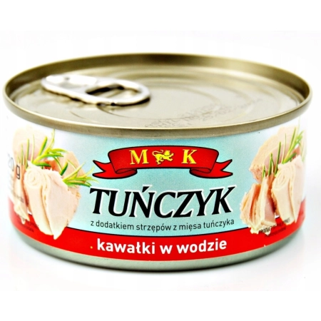 Tuńczyk kawałki w wodzie 170g MK