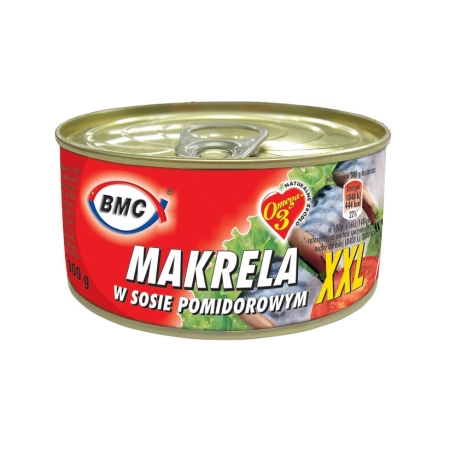 Makrela w sosie pomidorowym BMC 0,3 kg