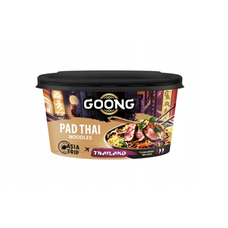 Goong NOODLES danie instant z makaronem typu noodle z sosem Pad Thai 90g