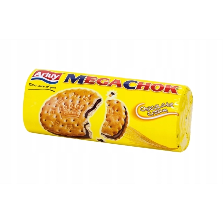 Arluy Megachok Ciastka Markizy z nadzieniem czekoladowym 180g