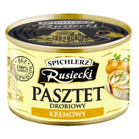 Spichlerz Rusiecki pasztet drobiowy kremowy 160g