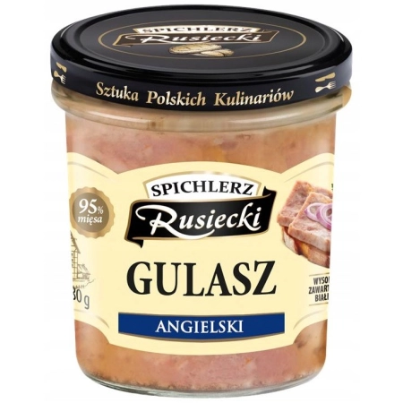 Gulasz Angielski 280g Spichlerz Rusiecki słoik