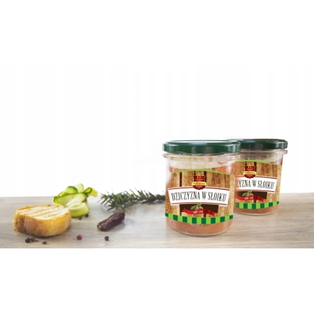Dziczyzna w słoiku 280g Kabanos Przecław