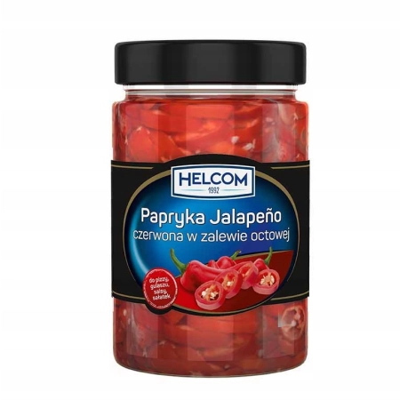 Papryka Jalapeno czerwona w zalewie octowej 327 ml
